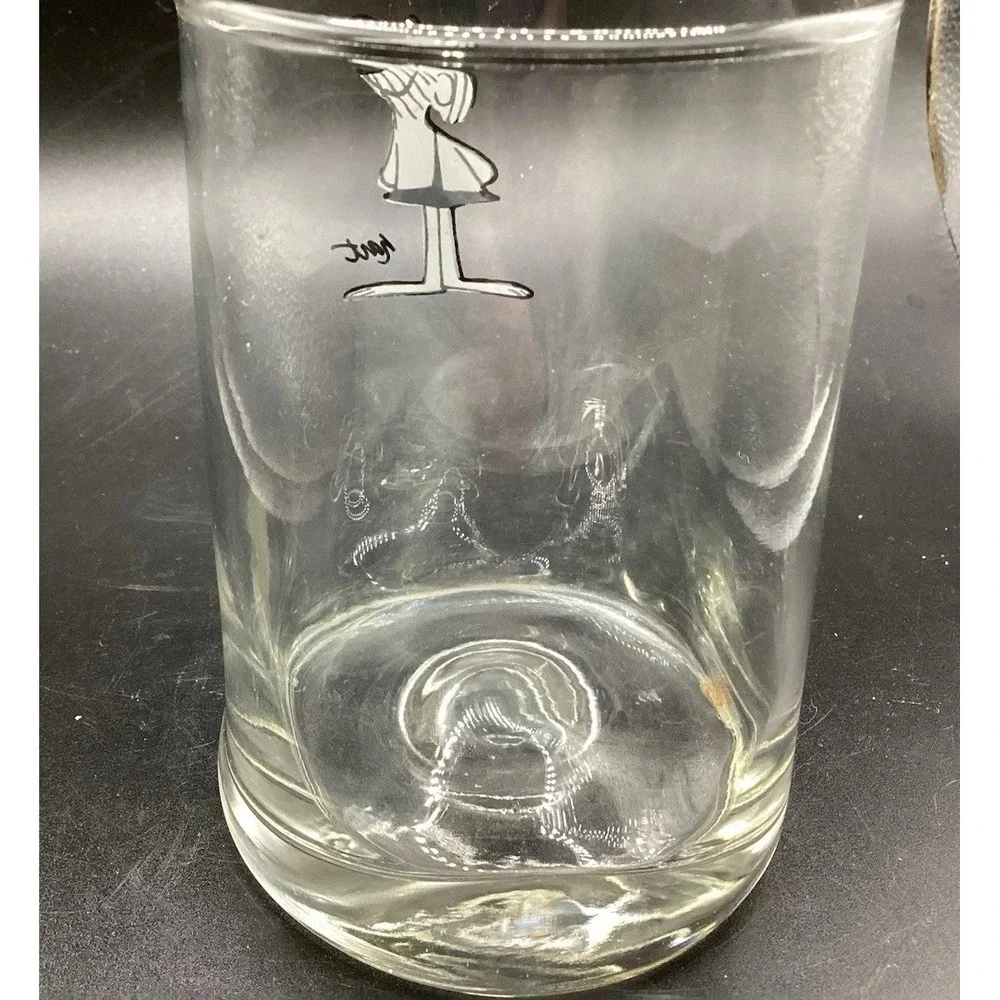 Vintage 1981 BC Comics Thor Lowball Glass J‎ Hart 12 ounces Glassware 4.5